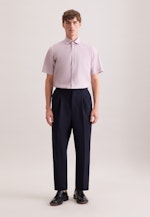 Regular Business Hemd Druck in Rosa |  Seidensticker Onlineshop