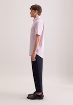 Regular Business Hemd Druck in Rosa |  Seidensticker Onlineshop