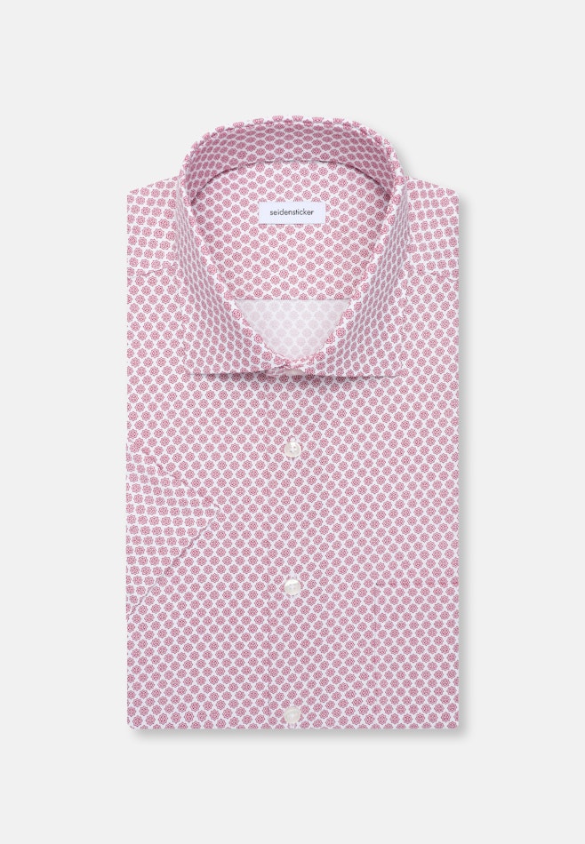 Regular Business Hemd Druck in Rosa | Seidensticker Onlineshop