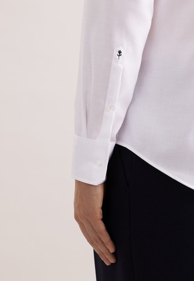 Slim Business Hemd Uni in Weiß |  Seidensticker Onlineshop