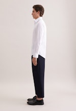 Slim Business Hemd Uni in Weiß |  Seidensticker Onlineshop