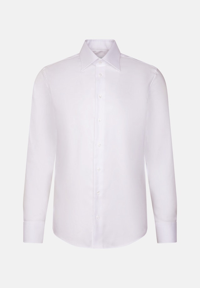 Slim Business Hemd Uni in Weiß |  Seidensticker Onlineshop