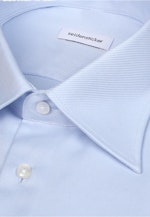 Slim Business shirt Uni in Mittelblau |  Seidensticker Onlineshop