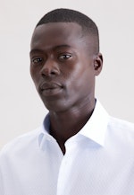 Shaped Business Hemd Druck in Hellblau |  Seidensticker Onlineshop