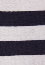 Leichtes Strickshirt aus Wolle und Seide, Ringel Blau in Dunkelblau |  Seidensticker Onlineshop