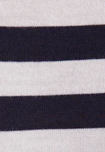 Leichtes Strickshirt aus Wolle und Seide, Ringel Blau in Dunkelblau |  Seidensticker Onlineshop