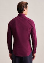 Chemise Business Slim Popeline Col Kent in Rouge |  Seidensticker Onlineshop