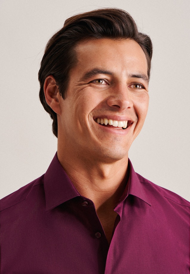 Slim Business Hemd Uni in Rot |  Seidensticker Onlineshop