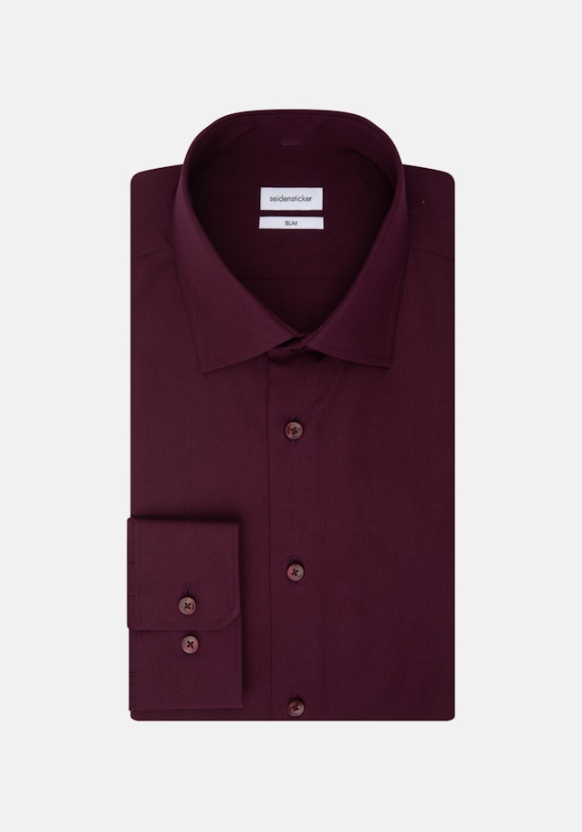Slim Business Hemd Uni in Rot | Seidensticker Onlineshop