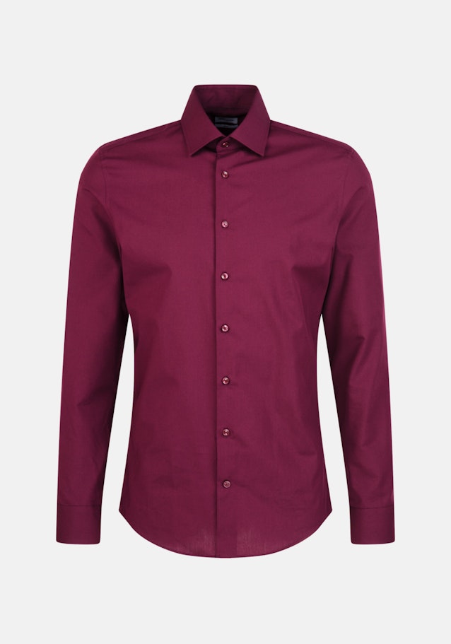 Slim Business Hemd Uni in Rot | Seidensticker Onlineshop