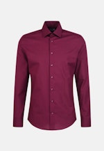 Chemise Business Slim Popeline Col Kent in Rouge |  Seidensticker Onlineshop