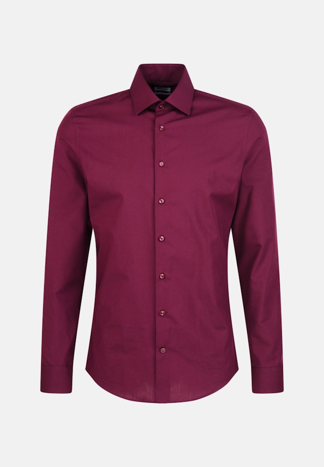 Slim Business Hemd Uni in Rot |  Seidensticker Onlineshop