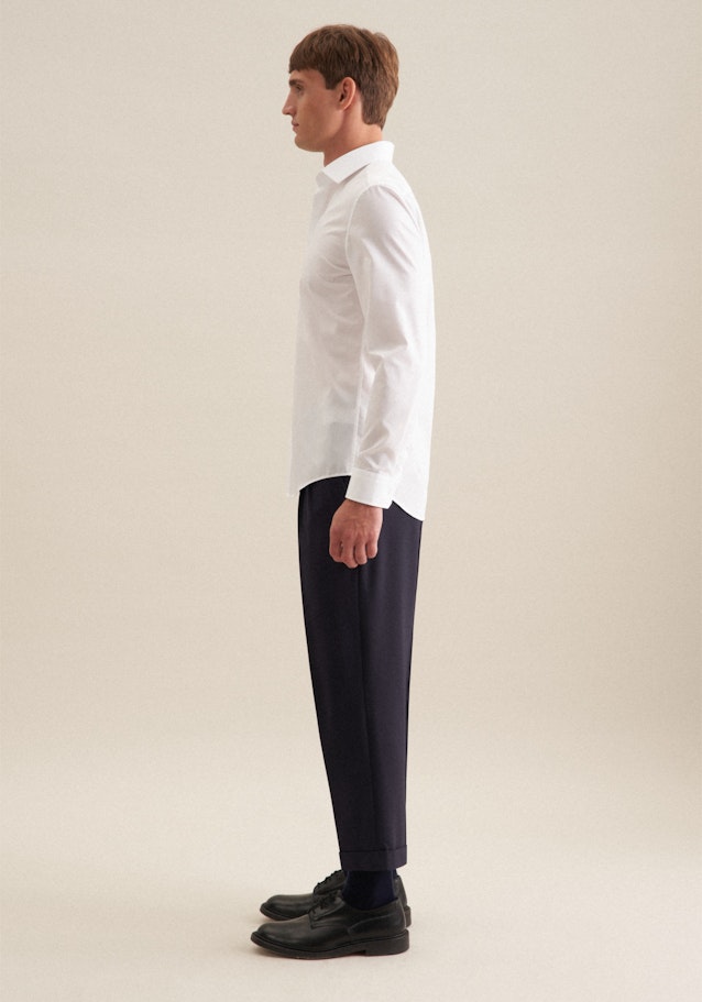 Slim Chemise Business Uni in Blanc | Seidensticker Onlineshop