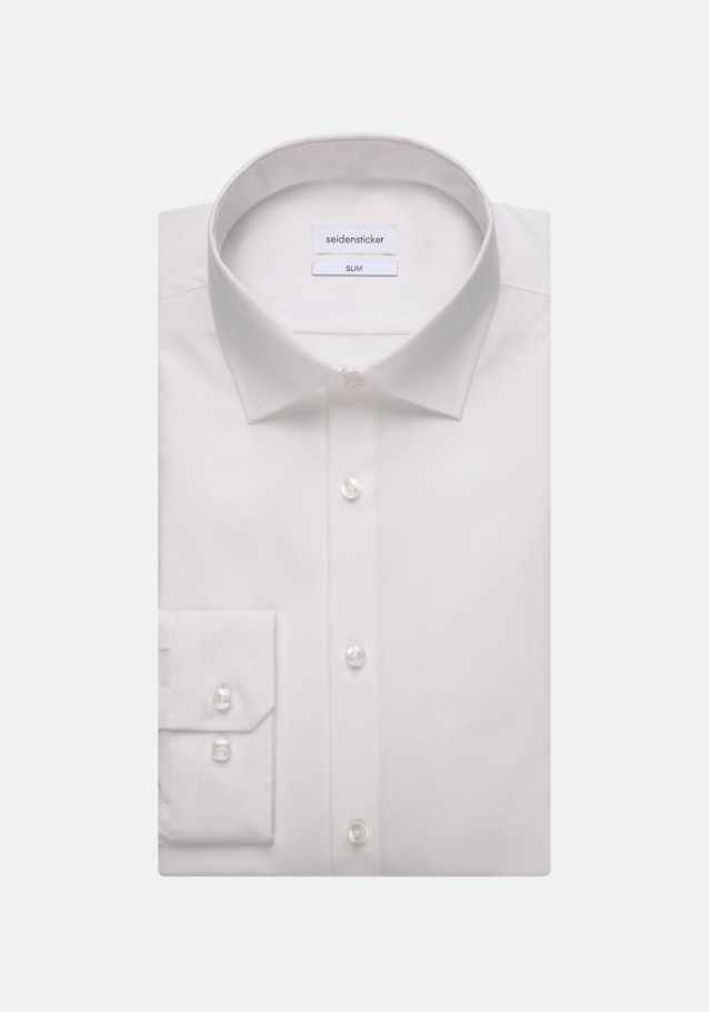 Slim Chemise Business Uni in Blanc | Seidensticker Onlineshop