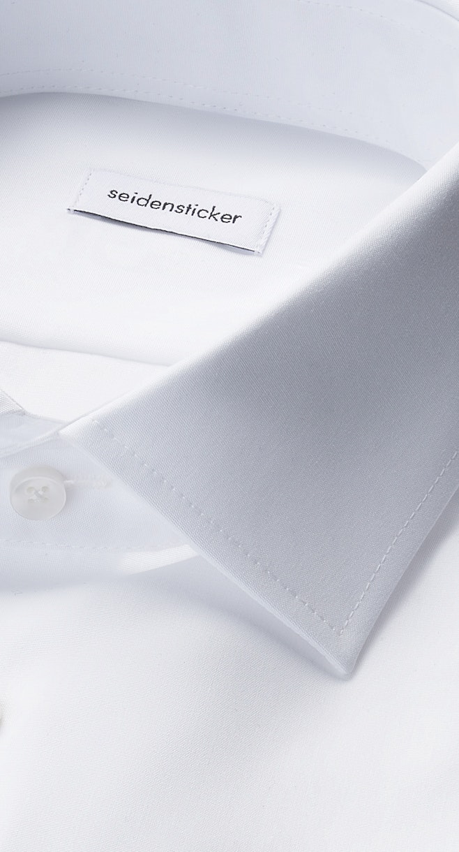 Slim Business shirt Uni in White | Seidensticker online shop
