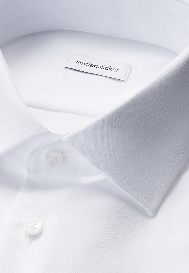 Slim Business Hemd Uni in Weiß |  Seidensticker Onlineshop
