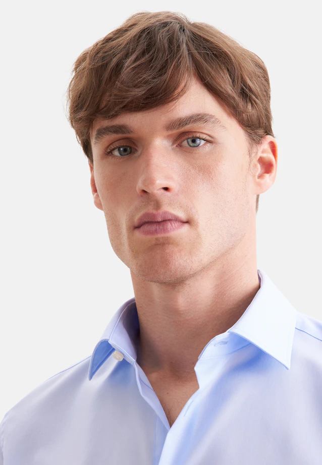 Slim Business Hemd Uni in Hellblau |  Seidensticker Onlineshop
