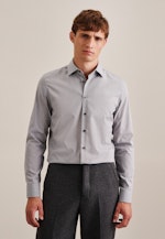 Slim Business Hemd Uni in Grau |  Seidensticker Onlineshop