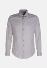 Chemise Business Slim Popeline Col Kent in Grau |  Seidensticker Onlineshop