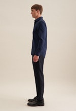 Slim Chemise d'affaires Uni in Bleu Foncé |  Seidensticker Onlineshop