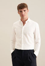 Slim Business Hemd Uni in Ecru |  Seidensticker Onlineshop