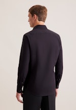 Slim Business Hemd Uni in Schwarz |  Seidensticker Onlineshop