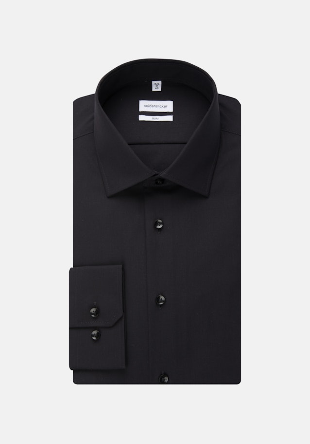 Slim Chemise Business Uni in Noir | Seidensticker Onlineshop