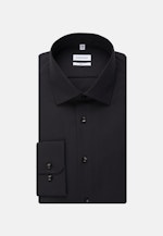 Slim Chemise d'affaires Uni in Noir |  Seidensticker Onlineshop