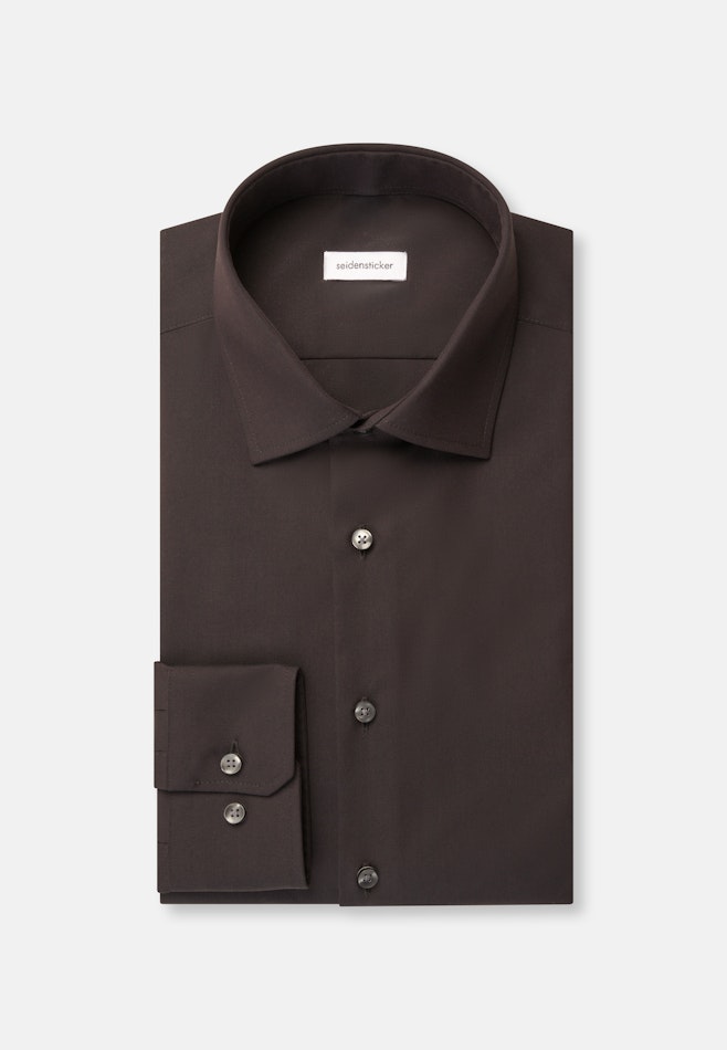 Slim Chemise d'affaires Uni dans Noir | Boutique en ligne Seidensticker