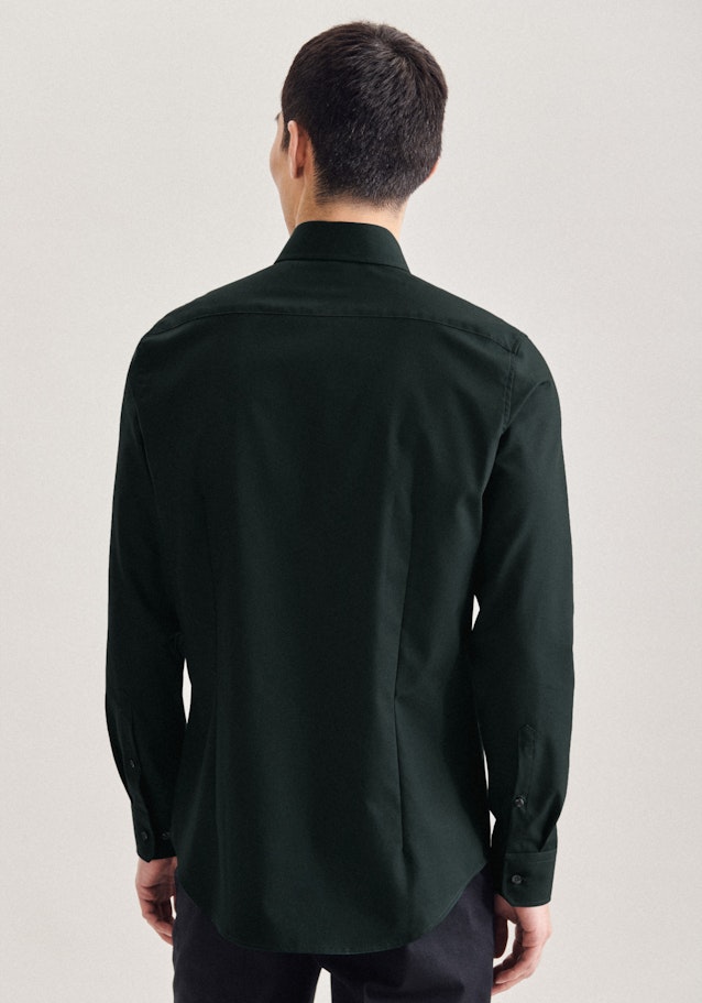 Slim Chemise Business Uni in Vert | Seidensticker Onlineshop