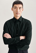 Slim Business shirt Uni in Green |  Seidensticker Onlineshop