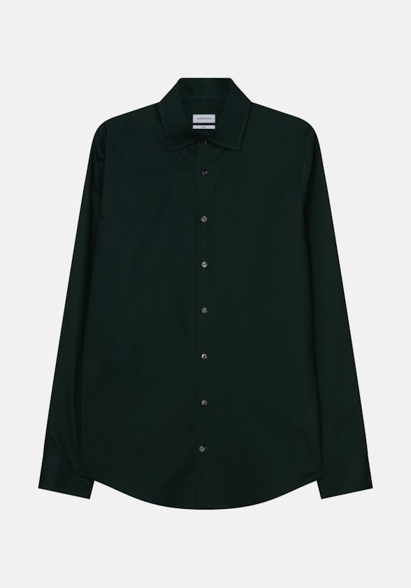 Slim Chemise Business Uni in Vert | Seidensticker Onlineshop