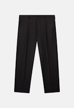Chino Cropped mit Bundfalte in Schwarz |  Seidensticker Onlineshop