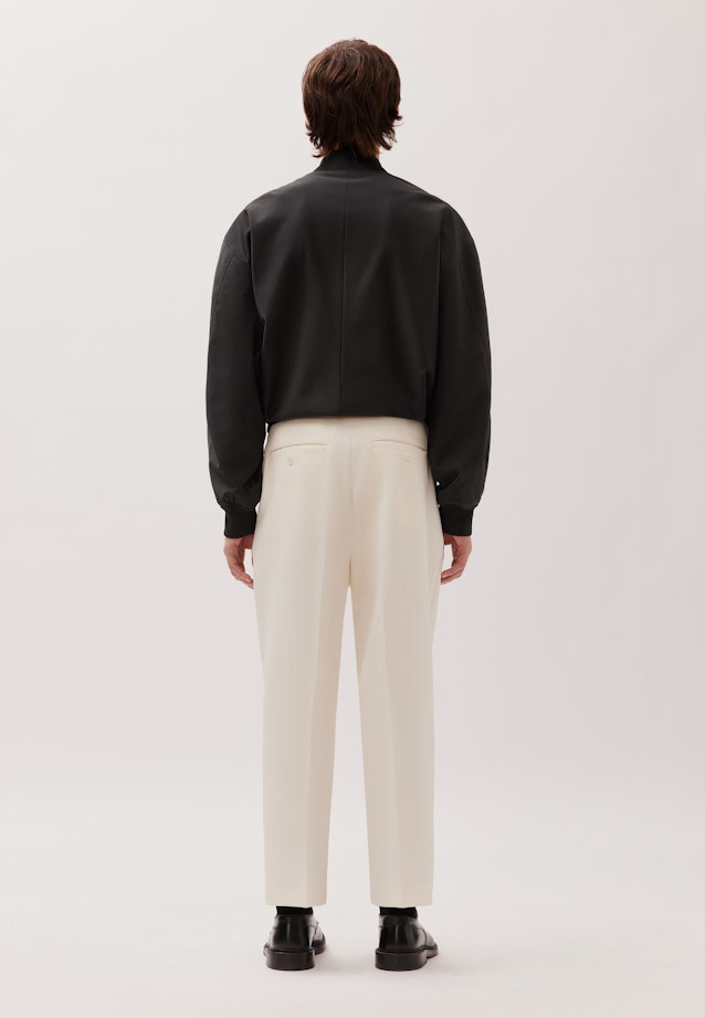 Oversized Bomber Jacke mit Wolle in Schwarz |  Seidensticker Onlineshop