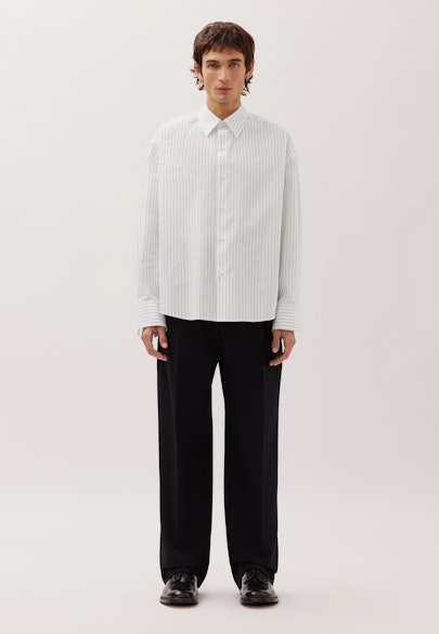 Oversized Boxy Hemd aus Baumwolle in Weiß |  Seidensticker Onlineshop