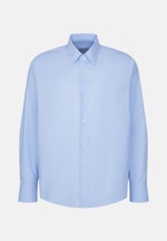 Oversized Boxy Hemd aus Baumwolle in Hellblau |  Seidensticker Onlineshop