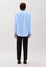 Relaxed Hemd mit überschnittener Schulter in fließender Viskose in Hellblau |  Seidensticker Onlineshop