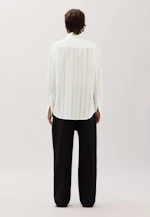 Relaxed Hemd mit überschnittener Schulter in fließender Viskose in Ecru |  Seidensticker Onlineshop