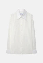 Relaxed Hemd mit überschnittener Schulter in fließender Viskose in Ecru |  Seidensticker Onlineshop