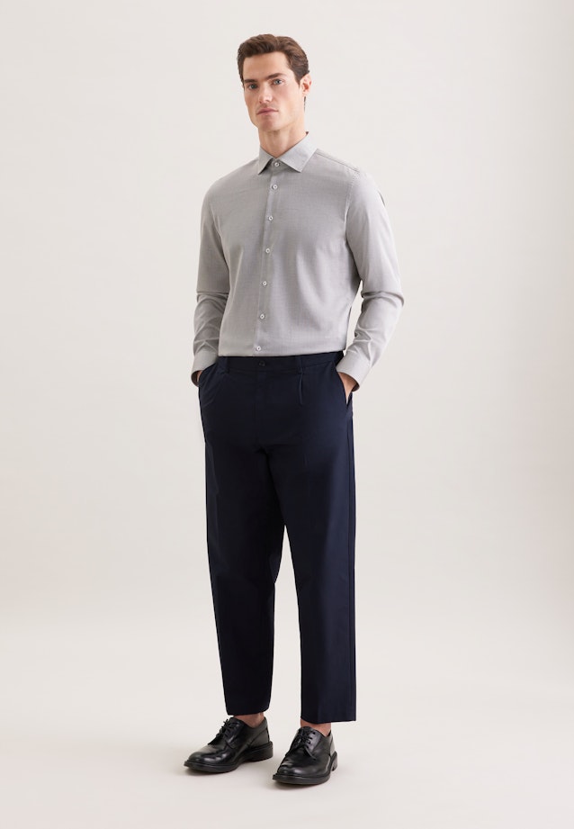 Slim Business Hemd Uni in Grün |  Seidensticker Onlineshop