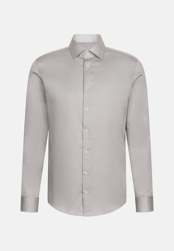 Slim Business Hemd Uni in Grün |  Seidensticker Onlineshop