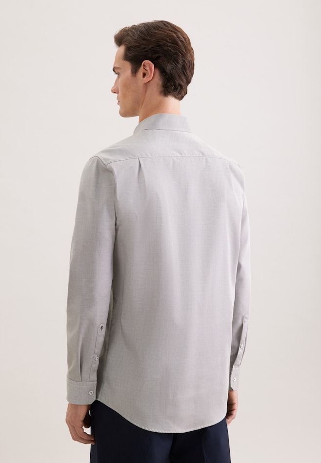 Regular Business Hemd Uni in Grün | Seidensticker Onlineshop