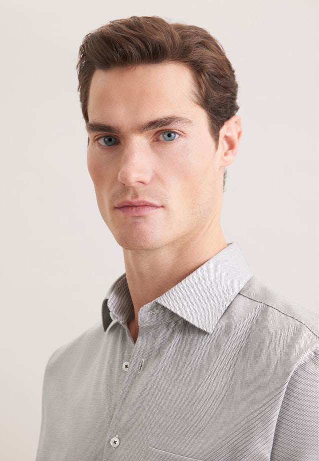 Regular Business Hemd Uni in Grün |  Seidensticker Onlineshop