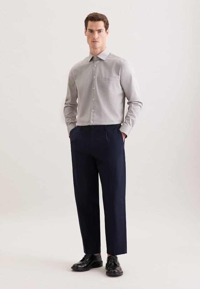 Regular Business Hemd Uni in Grün |  Seidensticker Onlineshop