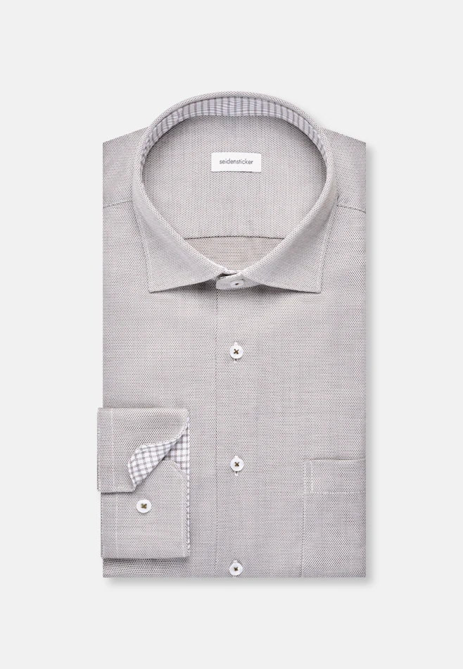 Regular Chemise d'affaires Uni dans Vert | Boutique en ligne Seidensticker