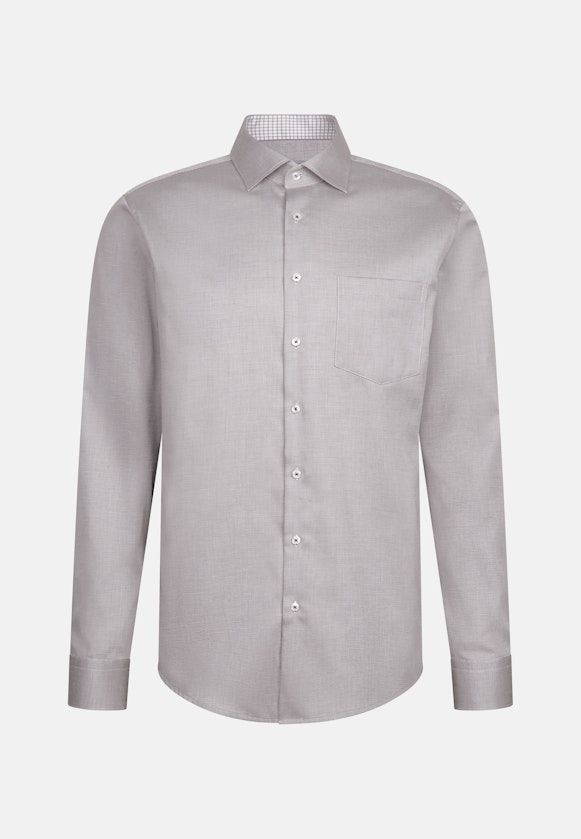 Regular Business Hemd Uni in Grün |  Seidensticker Onlineshop