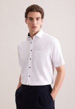 Regular Business Hemd Uni in Weiß |  Seidensticker Onlineshop