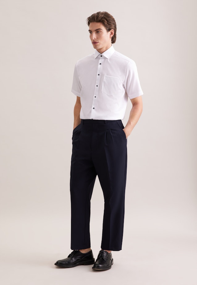 Regular Business Hemd Uni in Weiß |  Seidensticker Onlineshop