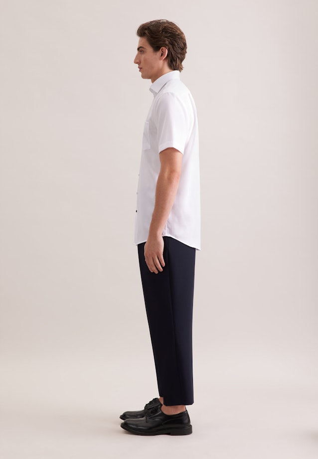 Regular Business Hemd Uni in Weiß |  Seidensticker Onlineshop