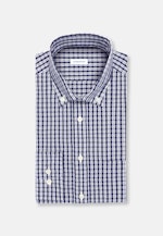 Regular Chemise décontractée carreaux in Bleu Foncé |  Seidensticker Onlineshop